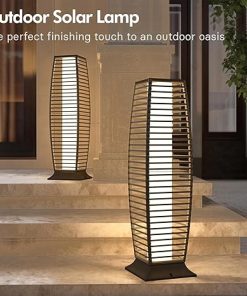 Outdoor Solar Powered Lanterns for Garden and Porch Decor 2