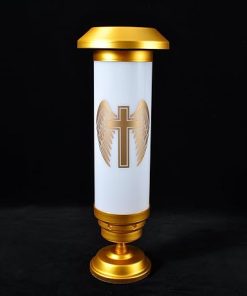 Solar Angels for Cemetery Memorials and Garden Decor  
Solar Cross Memorial for Cemetery and Garden Decoration  
Jesus Cross with Angel Wings Sympathy Memorial Gift  
Halloween and Christmas Solar Garden Decor for Yard and Patio 2