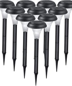 Best Solar Lights for Outdoor Pathway 10 Brightest LED Set