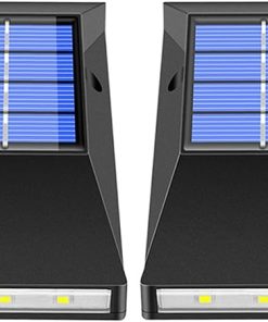 LED Solar Outdoor Wall Lamp IP65 Waterproof Lighting for Garden Fence