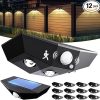 Solar Lanterns 4 Pack Waterproof LED Garden Lights for Outdoor Use 4
