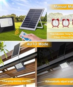 Bright LED Solar Light for Outdoor Use – Dusk to Dawn Wall Mount 2