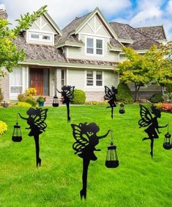 2pcs LED Solar Fairy Lanterns for Outdoor Garden Decoration 2