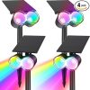8 Pack 5 Ft Outdoor Light Poles with Fixing Clips for String Lights 4