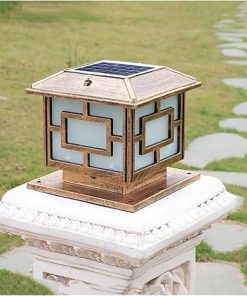 Outdoor Waterproof Solar Wall Lamps Energy Saving LED Light 2