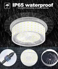 Outdoor Solar Motion Sensor Lights with Remote Control for Home Use 2