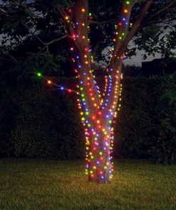 SKM Solar Fairy Lights 5 Pack 5×200 Colorful Indoor Outdoor