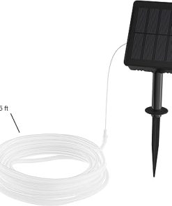 Outdoor Solar Rope Lights 100 LED String Lights for Patio Garden Events 2