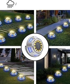 Outdoor Solar Rotating Spot Lights for Lawn and Garden Decoration 2