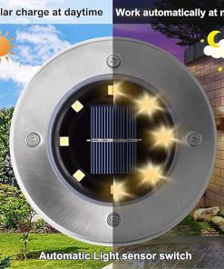 Waterproof Solar Garden Lights for Pathway Yard Deck Lawn 16 Pack 2