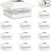 TomCare 99 LED Solar Torch Lights Waterproof Outdoor Pathway 4-Pack 4