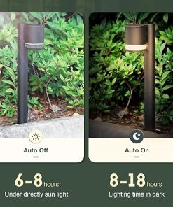 Solar LED Landscape Pathway Lights Waterproof for Driveways and Lawns 2