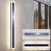 Solar Column Lights Aluminum Outdoor Pedestal Post Lamp Vintage LED 4