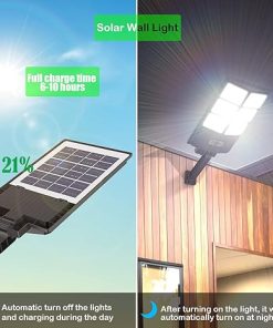 150W Waterproof Solar Lights Outdoor 8000LM LED Motion Sensor 2PACK 2