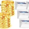 Solar Ice Cube Lights for Garden Patio Yard Waterproof LED Path Lights 4