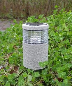 Solar LED Wall Light for Garden Outdoor Stair and Patio Decoration 2