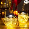 Solar Lanterns 4 Pack Waterproof LED Garden Lights for Outdoor Use