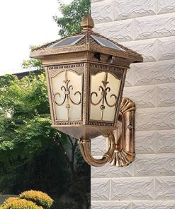 Modern Solar Wall Lamp Outdoor Light for Balcony and Patio Illumination 2