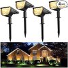 10 Pack Solar Lights Outdoor Mini Flickering Flame Garden Decor 3