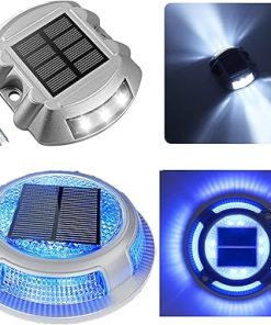 VOLISUN 24-Pack Solar Driveway Lights Waterproof Outdoor Step Light