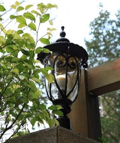 Creative Waterproof Outdoor Pillar Lights for Garden and Villa Decor 2