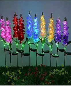 LED Solar Lawn Lights 10 Pcs Waterproof Outdoor Garden Decorations