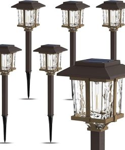 Solar Outdoor Lights Waterproof IP65 for Garden Pathway Landscape 2