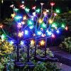 6 Pack Solar Garden Lights 30 Inch with 36 Bulbs IP65 Waterproof 4