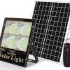 12W Outdoor Solar Flood Light with Radar Sensor and Remote Control 3