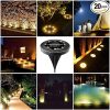 Climbing Black Bear Cubs Solar LED Lantern Light Statue for Garden 4