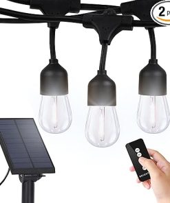 Brightech Ambience Pro Solar Remote Control Outdoor String Lights