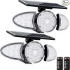 2 Pack Remote Control Solar Curtain Lights 300 LED Outdoor Decor 3