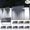 Solar Outdoor Wall Lights with Remote Dusk to Dawn LED for Patio 4