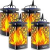 8 Pack Solar Spot Lights for Outdoor Yard with 4 Lighting Modes 3