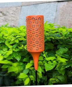 Garden Landscape Iron Solar Light Waterproof LED Outdoor Decor 2