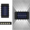 Solar Garden Decor LED Lights 6-Pack Waterproof Pathway Lighting 4
