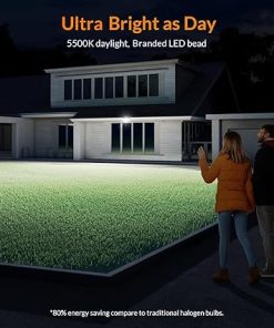 LEPOWER 38W LED Motion Sensor Security Light for Outdoor Use 2