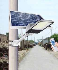 1400W Dusk to Dawn Solar Street Light with Remote Control and IP67 Waterproof