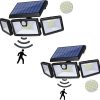 Solar Powered Ground Lights Waterproof for Garden Pathway and Yard 3