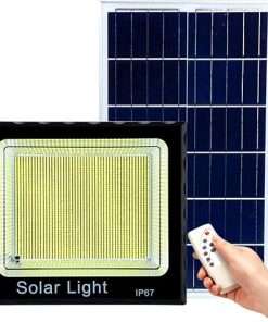 Outdoor Waterproof Solar Lights with Motion Sensor for Security