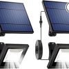 Super Bright 300 Lumens 2-in-1 Solar Pathway Lights 6-Pack 4
