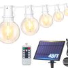 Sumaote Solar Post Cap Light 52 LEDs 160 Lumen Fits 4×4 5×5 Posts 3