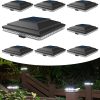 Aqonsie 180° Adjustable Solar Flood Lights with Remote – 4 Pack 3