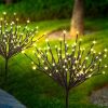 Solar Column Lights Aluminum Outdoor Pedestal Post Lamp Vintage LED 3