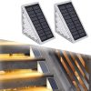 Outdoor Solar Garden Lamp Set Waterproof Landscape Lighting 2 Pieces 3