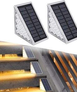 LED Solar Waterproof Triangle Deck Lights for Outdoor Paths