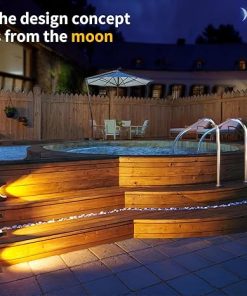 Outdoor Solar Step Lights 16 Pack Warm White Waterproof Yard Decor 2
