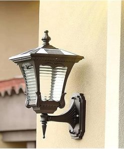 Solar LED Outdoor Wall Lamp Waterproof Garden Balcony Light 2