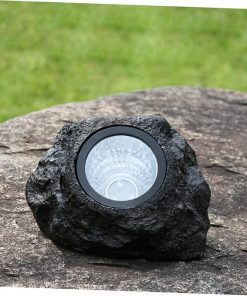 2 Pack Solar Powered LED Disk Light for Garden Pathway Lighting 2