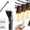 Solar Wall Lights with PIR Sensor Two Modes IP44 Weather Resistant 2 Pack 3